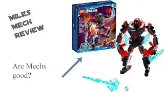 Lego Spiderman Miles Mech Time Lapse | Are lego mechs worth getting?