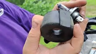 2022 Suzuki Kingquad 750axi LED HEADLIGHT UPGRADE.