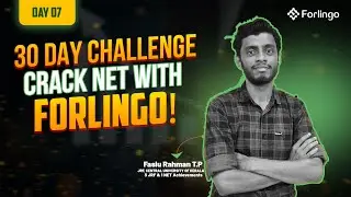 Day 7- 30-Day UGC NET Paper 1 Challenge | Crack NET with Forlingo Academy!