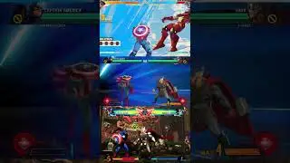 Captain America Moveset Comparison #marvel #marvelcomics #marveltokon #umvc3 #mvci #captainamerica