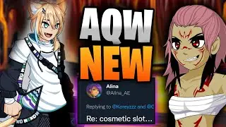Cosmetic Slots Update! Summer 10k Chest AQW News!