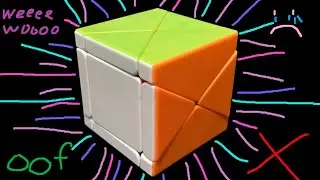 frustration at an all time high - fanxin fisher x skewb