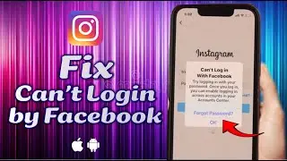 How to Fix Can't Log in to Instagram with Facebook