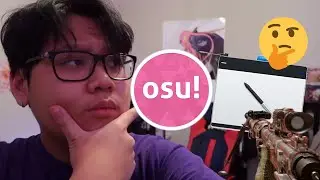 Can Osu! Really Improve your aim? | playing COD with Tablet???