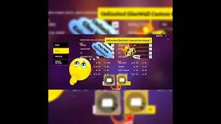 How to make Unlimited Gloowall custom After Ob49 Update🤔||#shortsfeed #unlimitedgloowall #ff #gaming