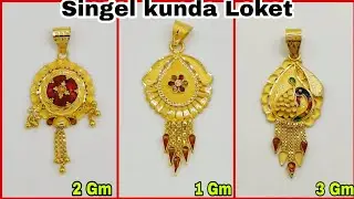 single kunda locket gold 2023, Single kunda locket 2023, single kunda locket 2023 model