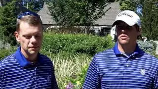 Wyoming golfer Adam Crider and coach/father Rod Crider