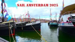 Hunze 1923. Imperator 1913. SAIL Amsterdam. More than 10,000 ships. More than 2m visitors. Sailboats