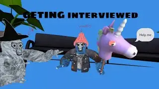 Getting interviewed !￼!!