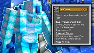 Minecraft Origins Mod: Ice Golem (Custom Origin)