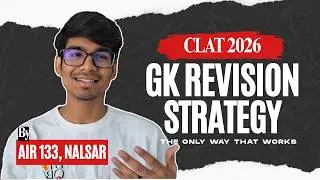 Хватит тратить время на GK! Идеальная стратегия подготовки к CLAT 2026