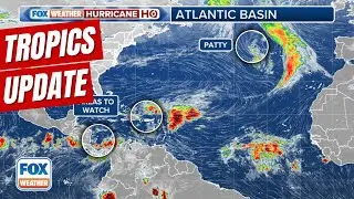 Caribbean Disturbance Likely To Become Tropical Depression Plus Subtropical Storm Patty Forms