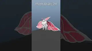 Moth Animation Mythwoven Gameplay #animation #3dgamedevelopment #gameanimation #3danimation