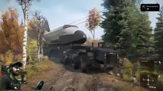 Realistic Offroad gameplay heavy boat transport #logitechg29steeringwheel #snowrunner