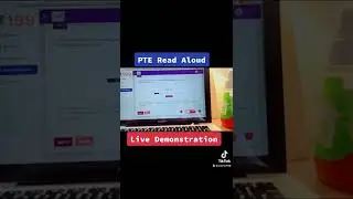 PTE Read Aloud Live Demonstration | PTEfor199