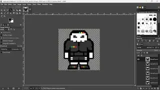 Game Dev: I.T. Pro creates walking skeleton soldier?! 🇵🇭 🍌 (Bonus Guess That Sound) #gimp #animation