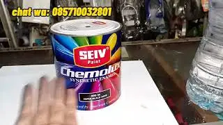 Review Cat Seiv Paint Chemolux Synthetic Enamel dengan kualitas Kelebihan dan Kekurangannya