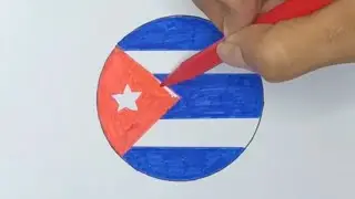 Cara Mudah Menggambar Bendera Kuba!
