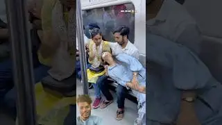 Nap re metro mai ho gaya eno prank 🤣🤣