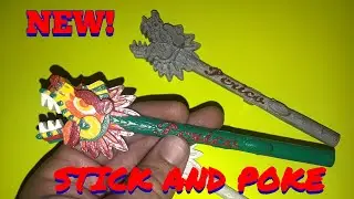 How to stick and poke tattoo
