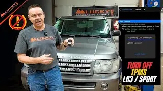 How to Turn Off TPMS on Your Range Rover Sport or LR3 Using a GAP Tool | Lucky8 Off Road
