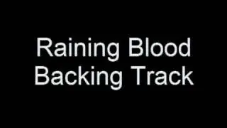 Slayer - Raining Blood Backing Track (HQ)