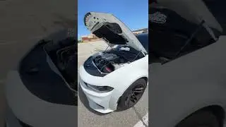 HELLCAT CORSA CARBON FIBER INTAKE WHINE #srt #corsa #hellcat #cars #dodge #shorts