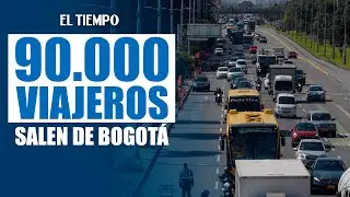 Masivo éxodo de fin de año: 90.000 viajeros salen de Bogotá para recibir el 2026 | EL TIEMPO
