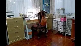 Quick REVIEW: My Art Studio! How I organised it. Hope it can be interesting and inspiring for you!