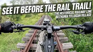 Bethania to Logan Village: Cycling the Forgotten Railway Before It's a Rail Trail!