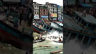 Huge Boat Sinks Due to Overcrowding 🚢💥 | AI Disaster Simulation