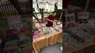 vibrant marketplace featuring over 50 specifically curated, unique retail vendors