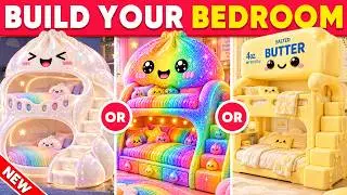 Would You Rather - Build Your PERFECT NEW Luxury Dream House 2.0 🏡🚀🌈✨ Daily Quiz