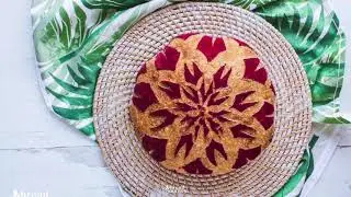 Purple Flower Sourdough Bread Scoring Demonstration Tutorial