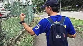Kim C Runner showing his Kungfu cracking sound