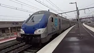 Départ d'un corail Mobigo pour Dijon 