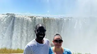 I TOOK HER TO THE VICTORIA FALLS  IN ZAMBIA | TRAVEL VLOG