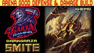 Smite Arena Khepri Good Defense & Damage Build| Smite Arena Season 8 (Newbie Friendly GOD)