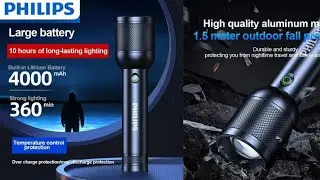 Sonunda Geldi..! Philips SFL8168 Zumlu El Feneri Tanıtımı. Çok Merak Ediliyordu..
