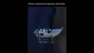 What a sub implosion looks like