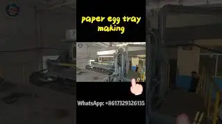 Invest in Sustainability: Paper Egg Tray Making Machine Overview #paper #papertray #egg #eggtray