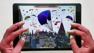 HANDCAM - ipad 9th generation solo vs squad  6 finger gyroscope  BGMI