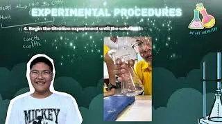 The titration of acetic acid and sodium hydroxide #chembpclassof2025