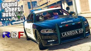 Lambda RP🔴Grand Theft Auto V🔴(9) кадет полиции