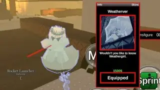 Weatherver(Observer skin) gameplay | break in and steal thingz(halloween update)