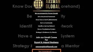 Proven Growth for Export Import Business