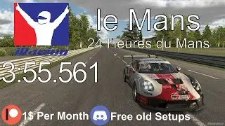 iRacing Hotlap | Porsche 911 Cup (992.2) | Le Mans 24H | [RM1] | iRacing Setup