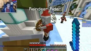 Minecraft 1.9 CHRISTMAS ARENA DEFENSE! (Custom Mobs & Weapons)
