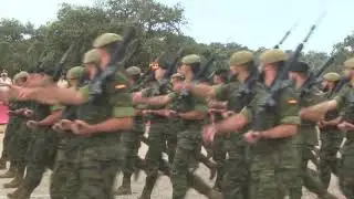 DESPIDEN A LOS 600 MILITARES DE LA BRIGADA DE CÓRDOBA QUE SE DESPLIEGAN EN LETONIA