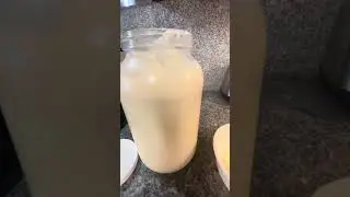 Skimming Cream to Make Butter.